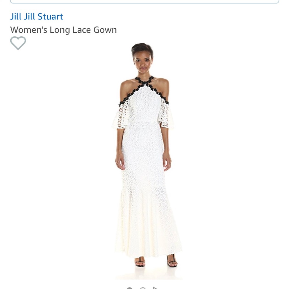 Jill Stuart long white lace dress - Picture 4 of 6